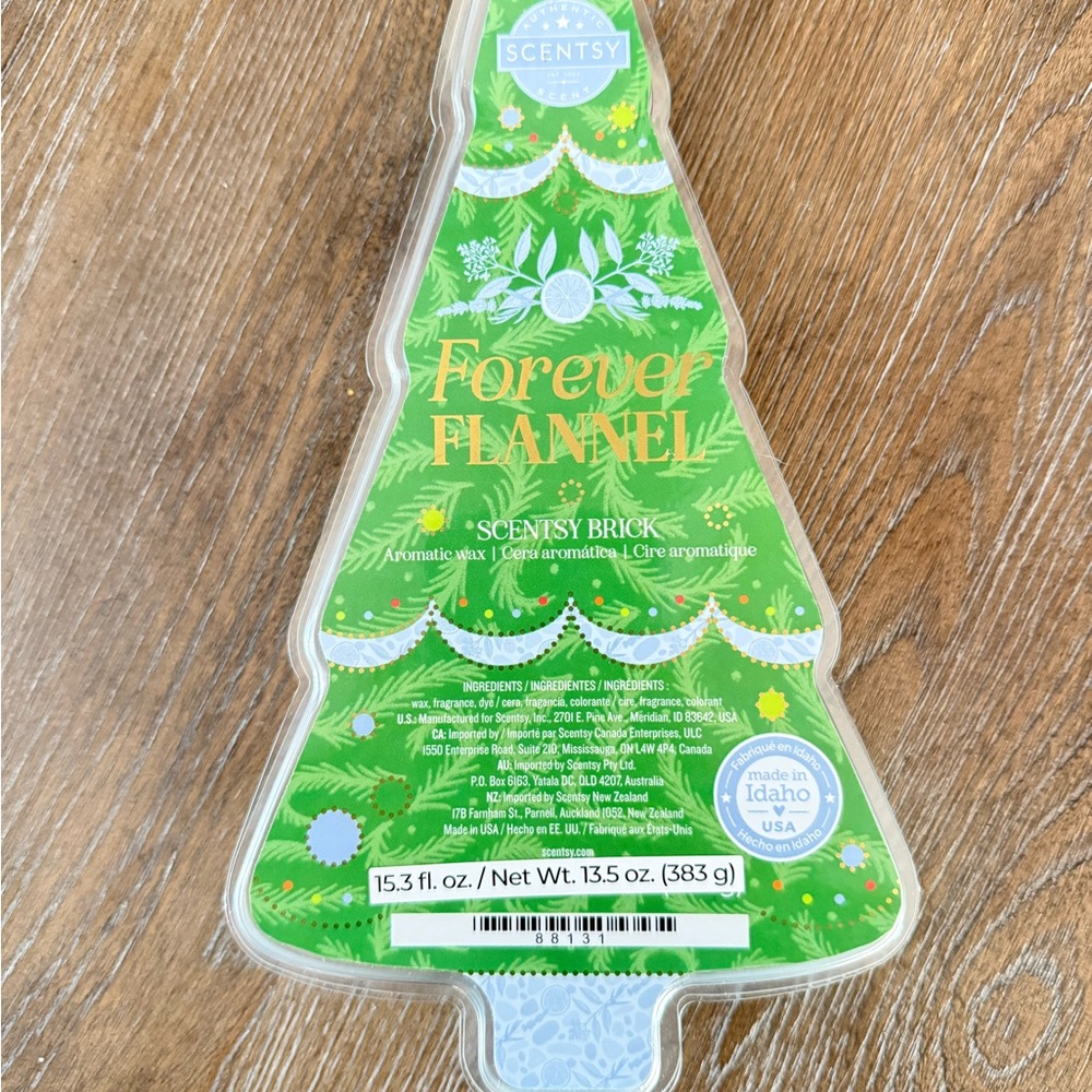 Scentsy Wax Brick - Forever Flannel